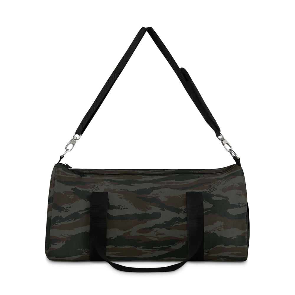 Cuban Grey Lizard Camo Travel Duffel Bag