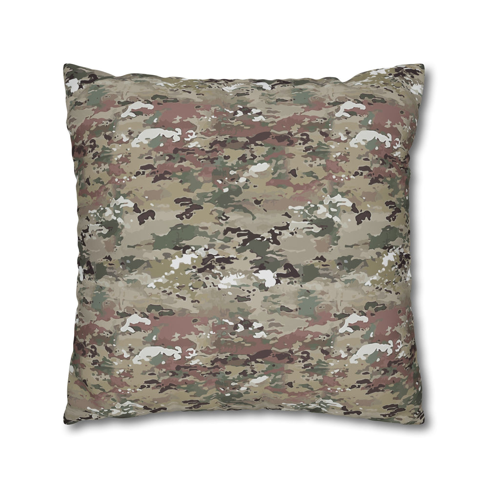 Scorpion Camouflage Square Poly Canvas Pillowcase By Equippage.com