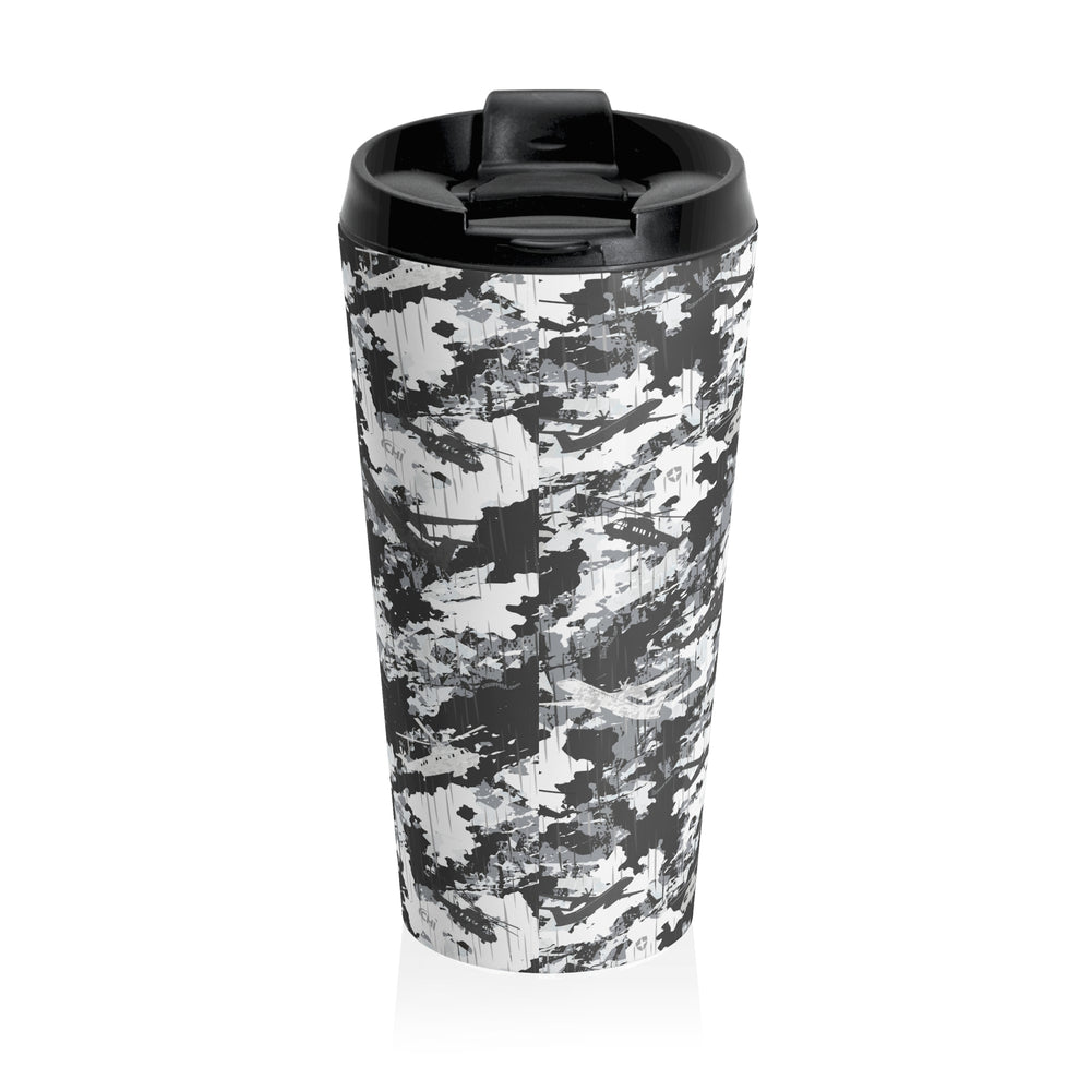 PRESS Camo Stainless Steel Travel Mug — Stainless Steel Insulated Tumbler