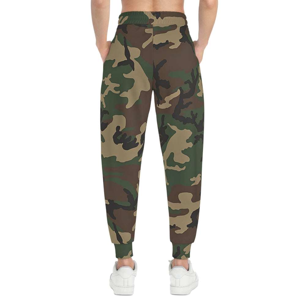 US M81 Woodland Camo Unisex Athletic Joggers