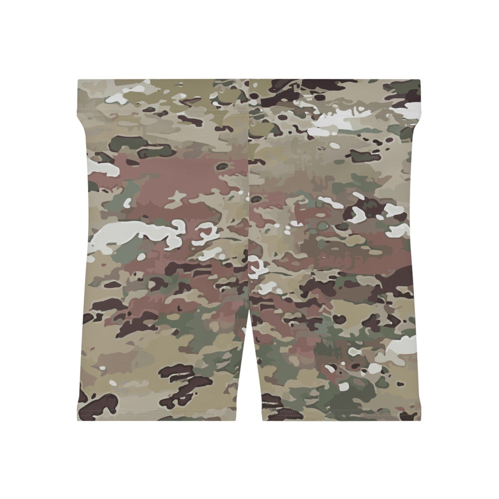 Scorpion Camouflage Women's Biker Shorts By Equippage.com