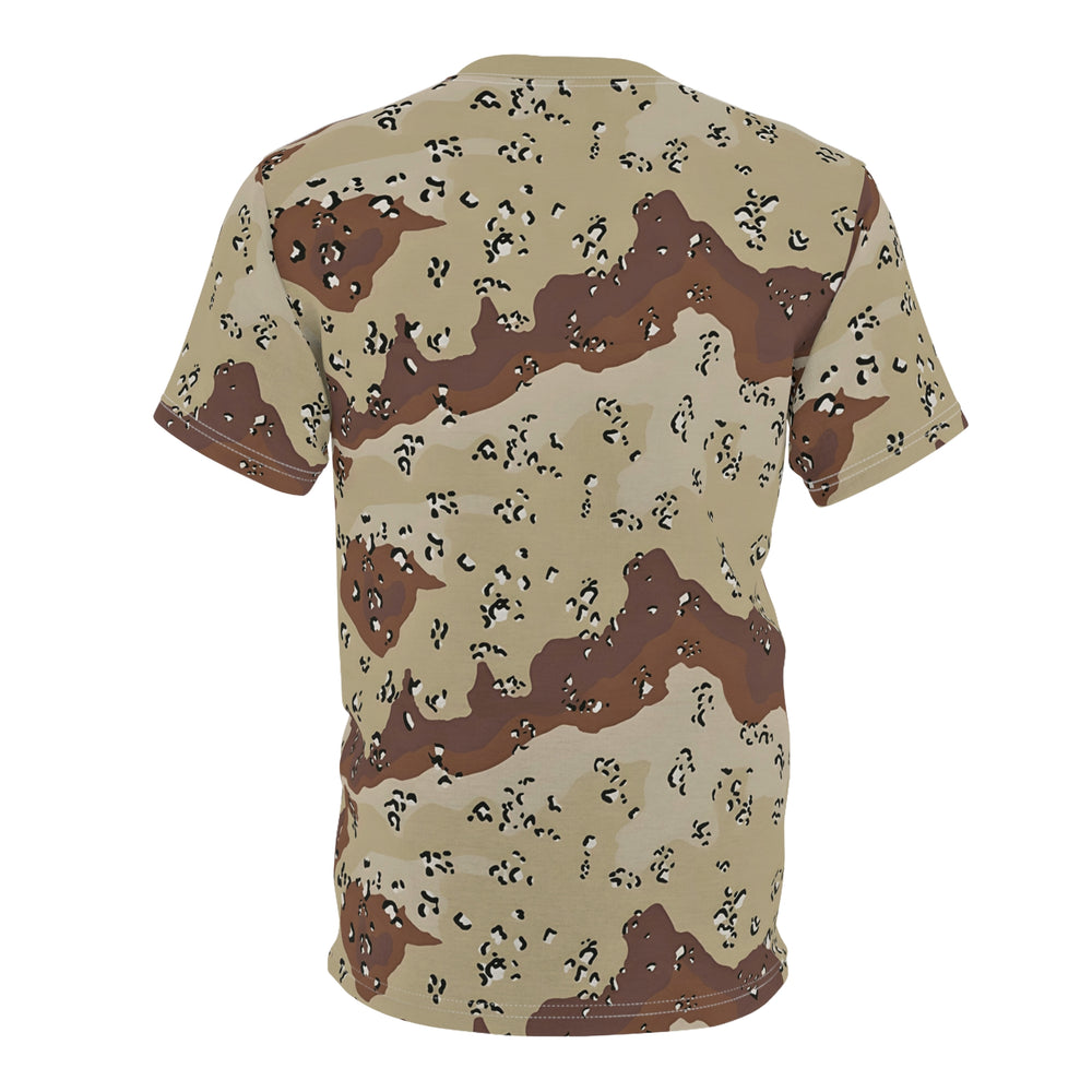 Chocolate Chip Desert Camo Unisex Cut & Sew Tee