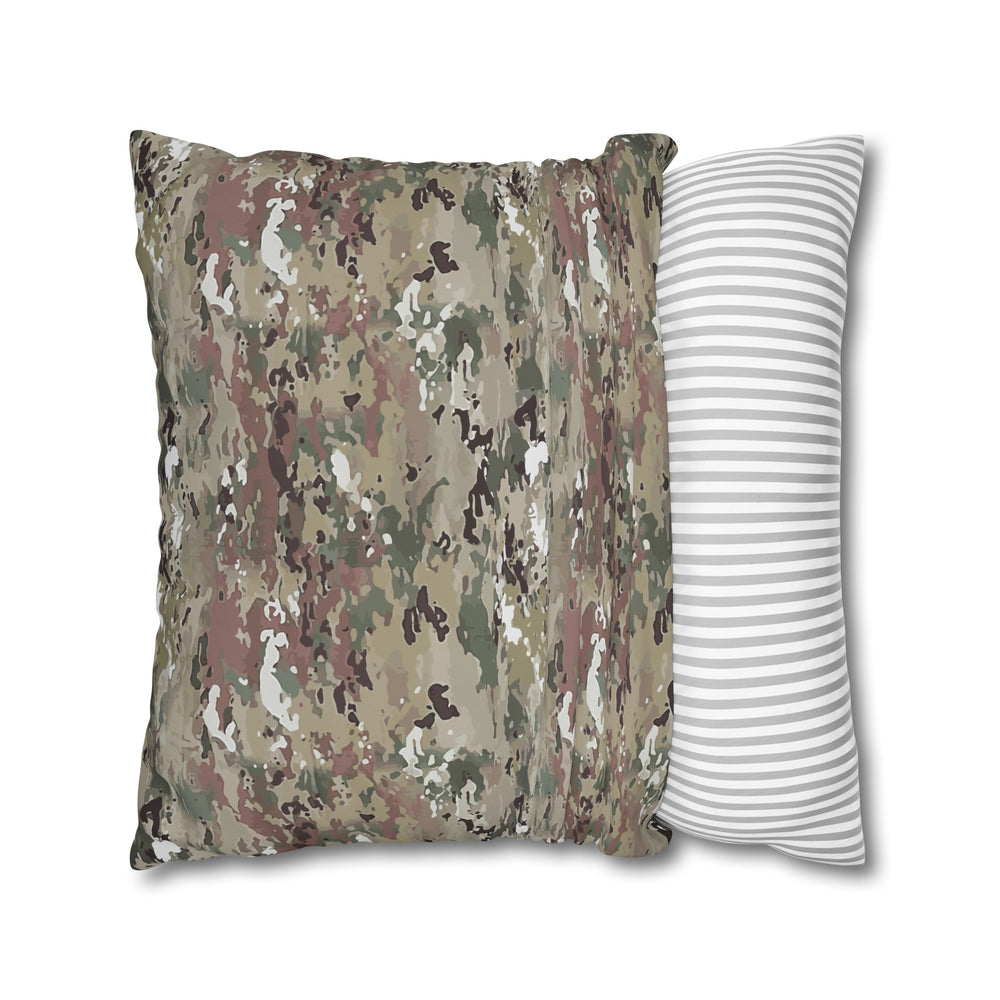 Scorpion Camouflage Square Poly Canvas Pillowcase By Equippage.com