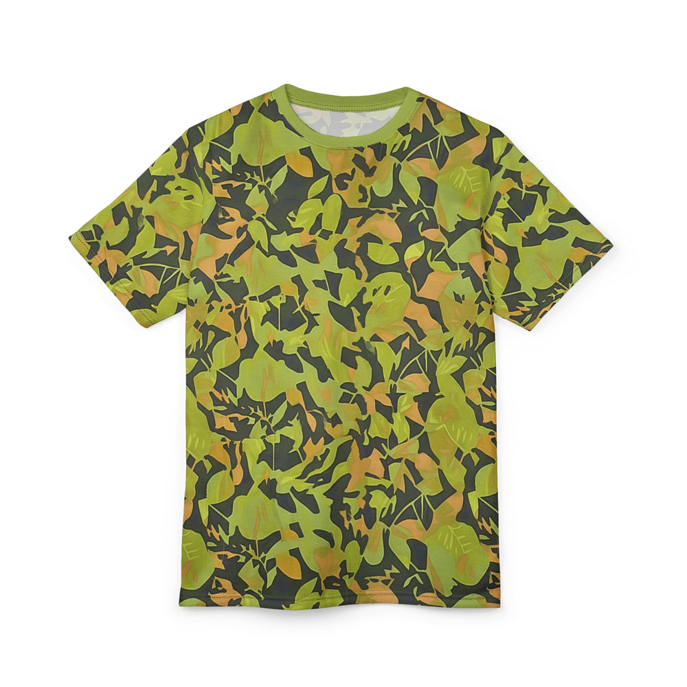 Cuban Elm Leaf Camo Unisex Cut & Sew Tee