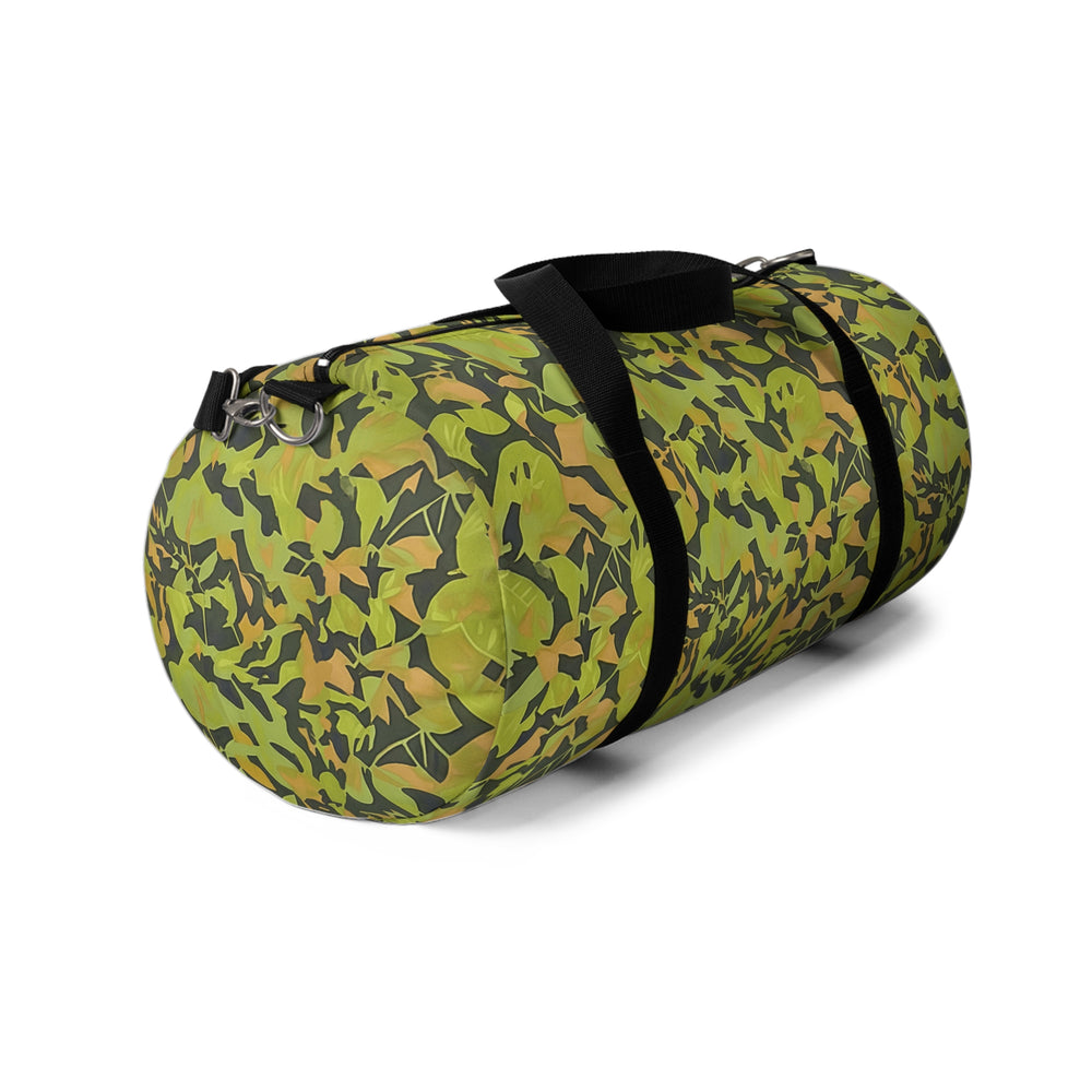 Cuban Elm Leaf Camo Travel Duffel Bag