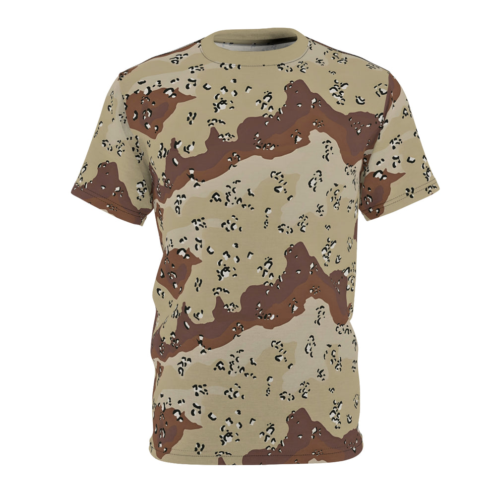 Chocolate Chip Desert Camo Unisex Cut & Sew Tee