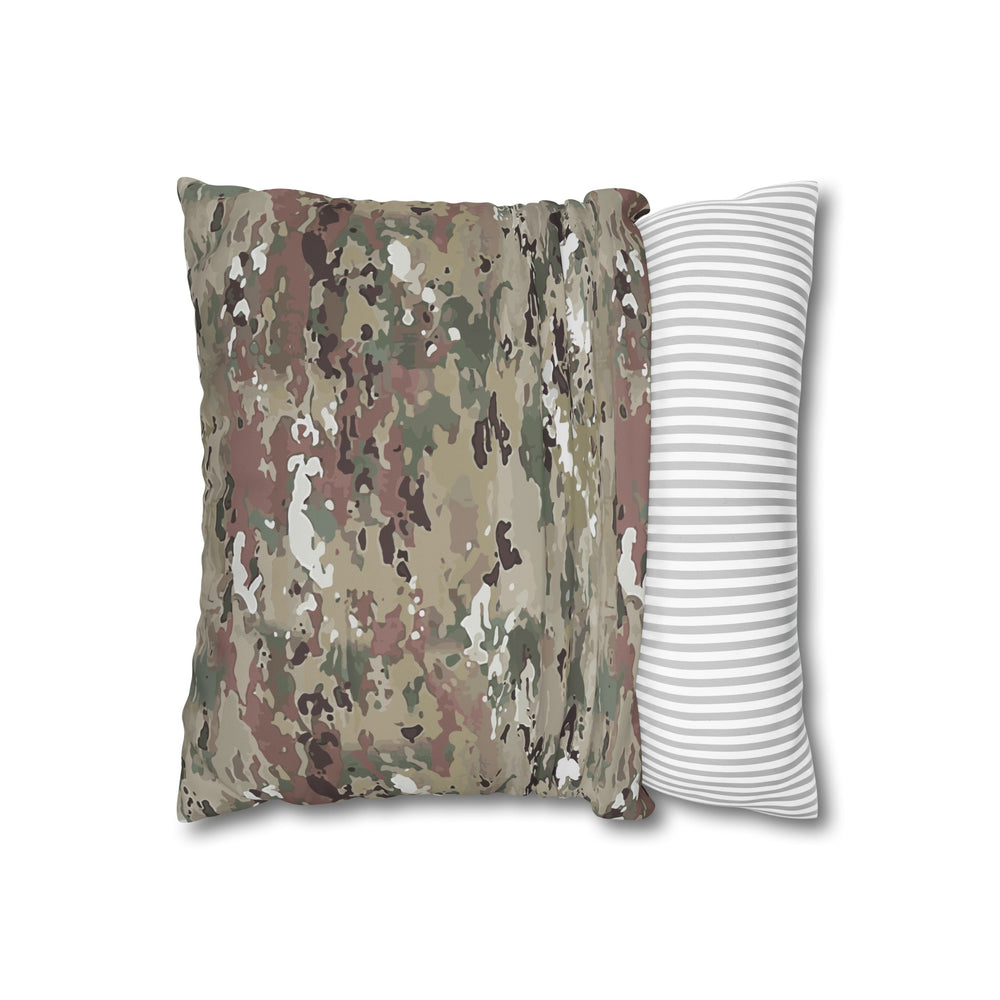 Scorpion Camouflage Square Poly Canvas Pillowcase By Equippage.com