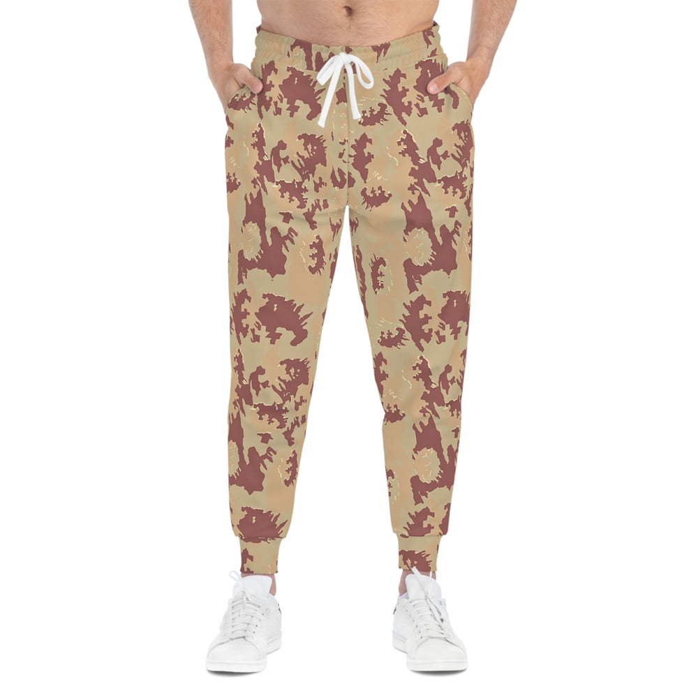 Lithuanian M05 Desert Camo Unisex Athletic Joggers