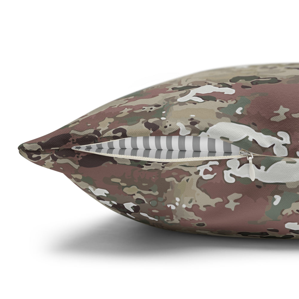 Scorpion Camouflage Square Poly Canvas Pillowcase By Equippage.com