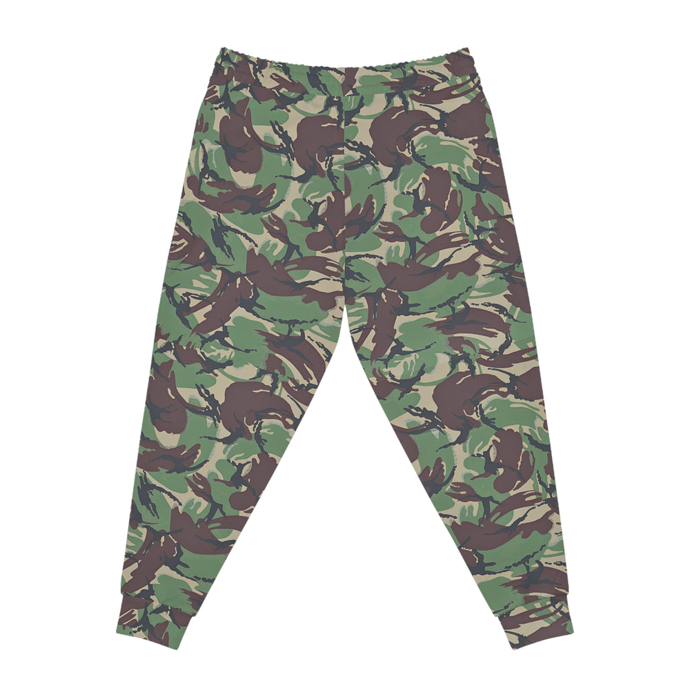 Portuguese Padrão Floresta Camo Camo Unisex Athletic Joggers