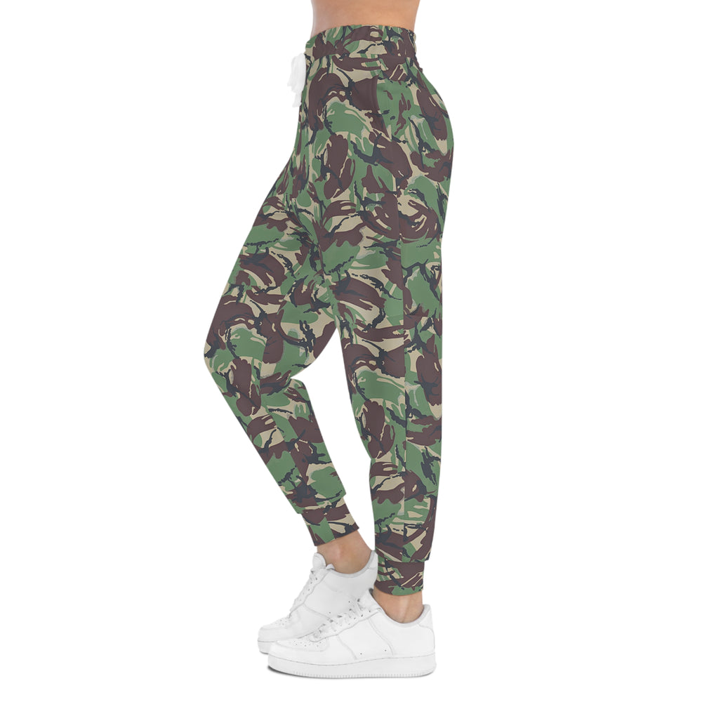 Portuguese Padrão Floresta Camo Camo Unisex Athletic Joggers