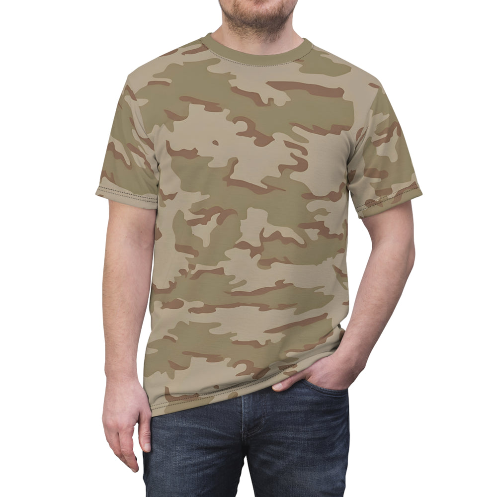 Belgian M1999 Desert Jigsaw Camo Unisex Cut & Sew Tee