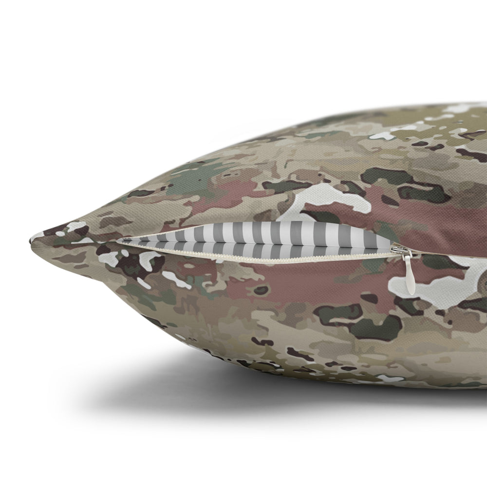 Scorpion Camouflage Square Poly Canvas Pillowcase By Equippage.com