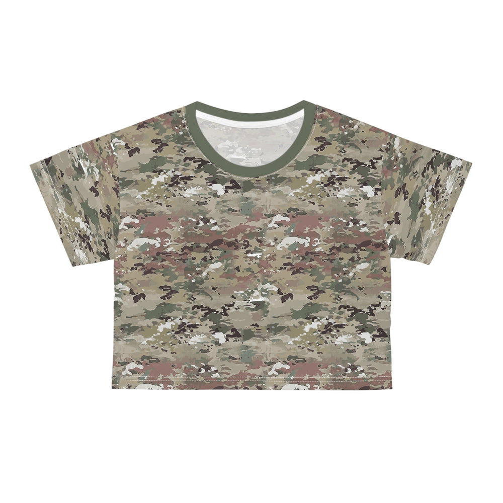 Scorpion Camouflage Crop Tee By Equippage.com