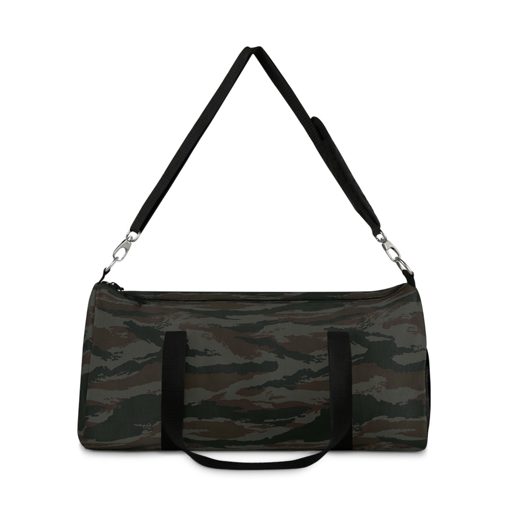 Cuban Grey Lizard Camo Travel Duffel Bag
