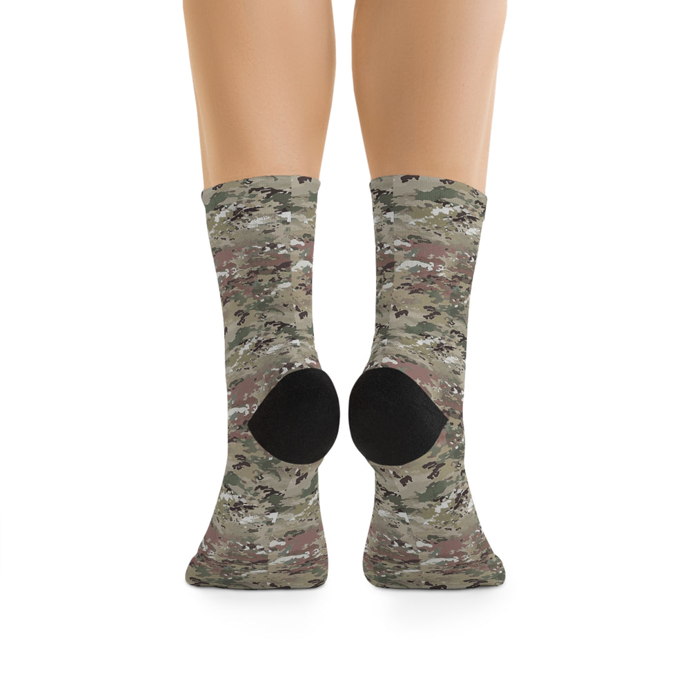 Scorpion Camouflage Recycled Poly Socks  By Equippage.com