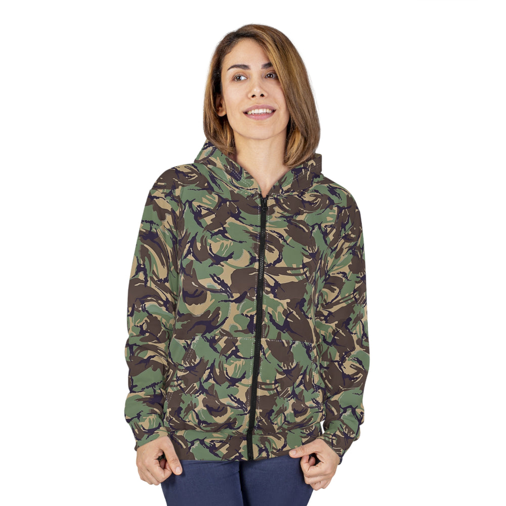 Canadian DPM Airborne Camo Unisex Zip Hoodie