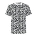 Black & White Marble All-Over Print Tee - Equippage.com