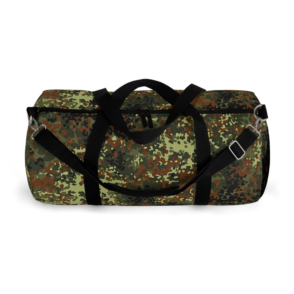 German Flecktarn Camo Travel Duffel Bag