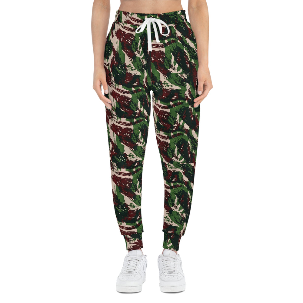 Brazilian Mountain Lizard Camo Unisex Athletic Joggers