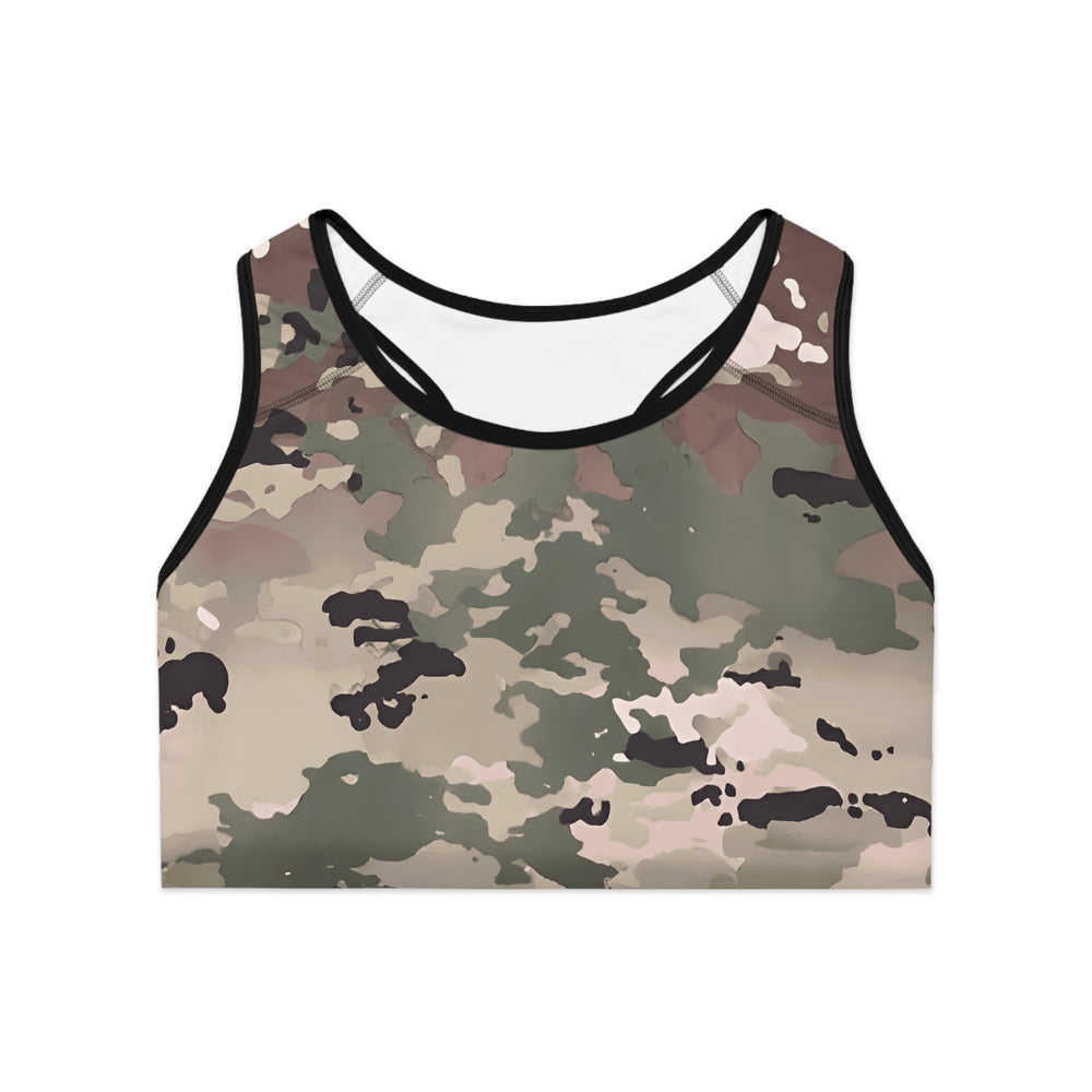 Scorpion W2 Camo Athletic Sports Bra