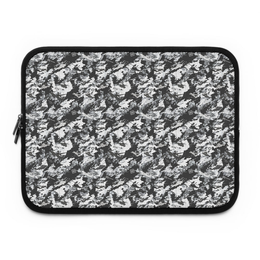Grey Camo Laptop Sleeve — Protective Neoprene Case for Laptops & Tablets - Equippage.com