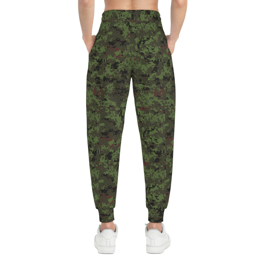 Estonian ESTDCU-M06 Woodland Camo Unisex Athletic Joggers