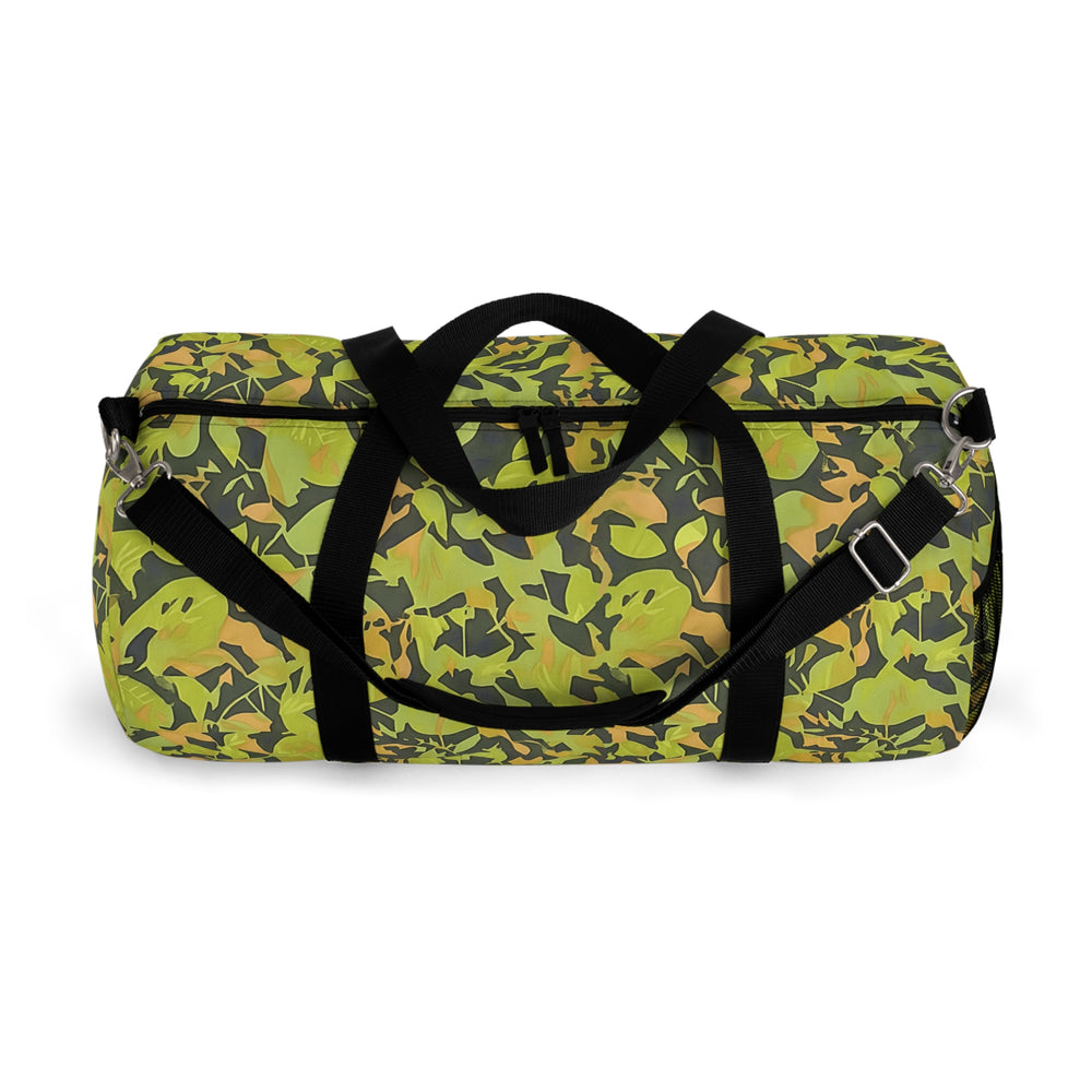 Cuban Elm Leaf Camo Travel Duffel Bag