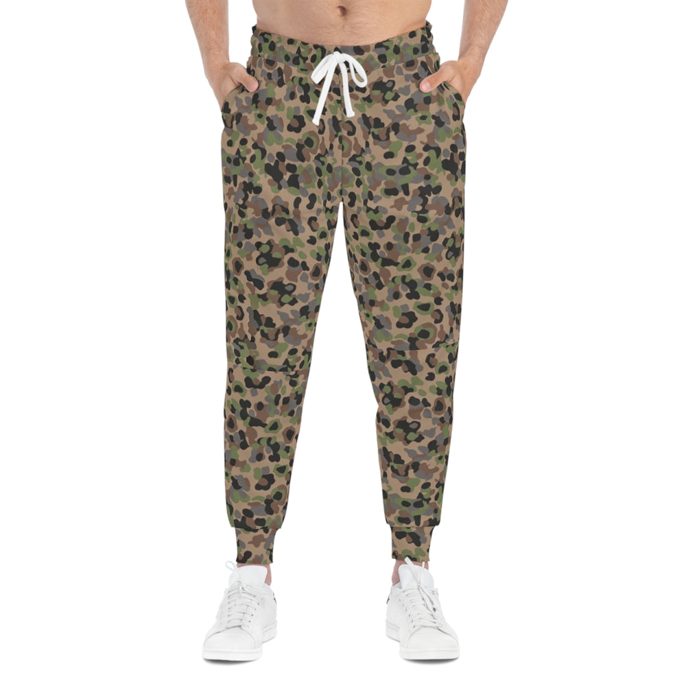 Austrian Pea Dot Camo Unisex Athletic Joggers - Equippage.com