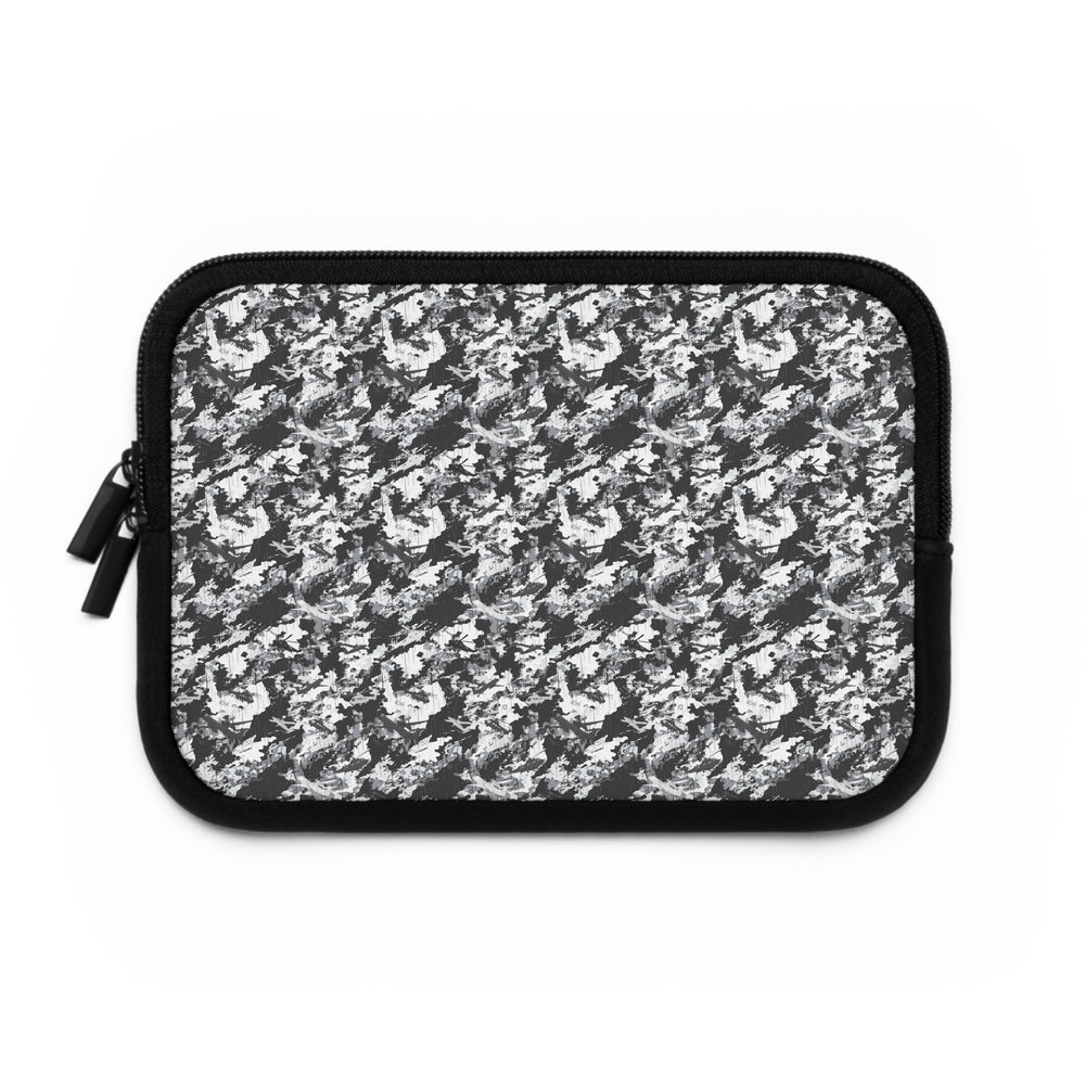 PRESS Camo Laptop Sleeve Padded Grey/Black/White Patterned Protective Case camouflage pattern