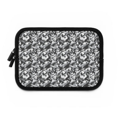 PRESS Camo Laptop Sleeve Padded Grey/Black/White Patterned Protective Case camouflage pattern - Equippage.com