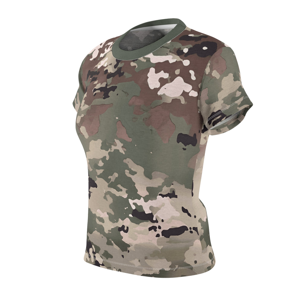 Equippage Women's Scorpion Camo Short Sleeve Shirt