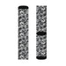 Black & White Camo Sublimation Socks — Camouflage Crew Socks - Equippage.com