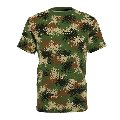 Columbian Patriota Camo Unisex Cut & Sew Tee - Equippage.com