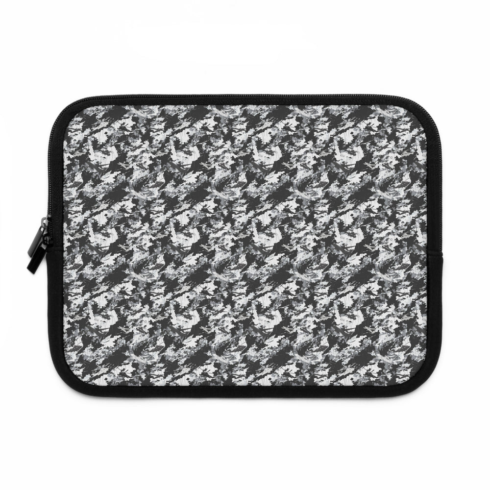 PRESS Camo Laptop Sleeve Padded Grey/Black/White Patterned Protective Case camouflage pattern