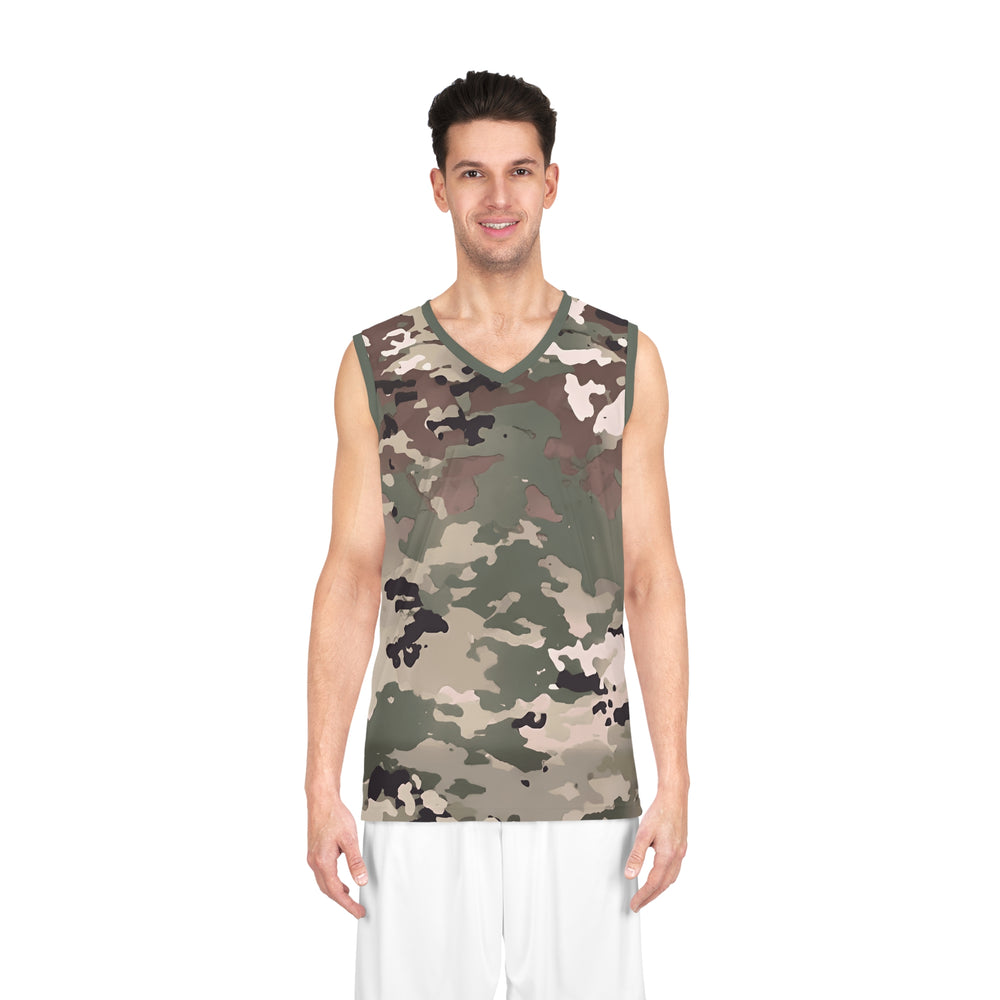 Equippage Scorpion W2 Camouflage Basketball Jersey