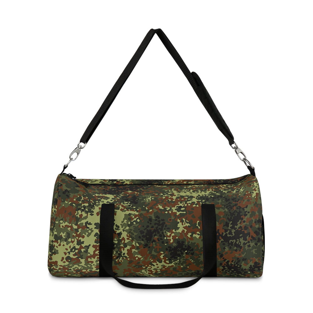 German Flecktarn Camo Travel Duffel Bag