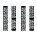 Black & White Camo Sublimation Socks — Camouflage Crew Socks - Equippage.com