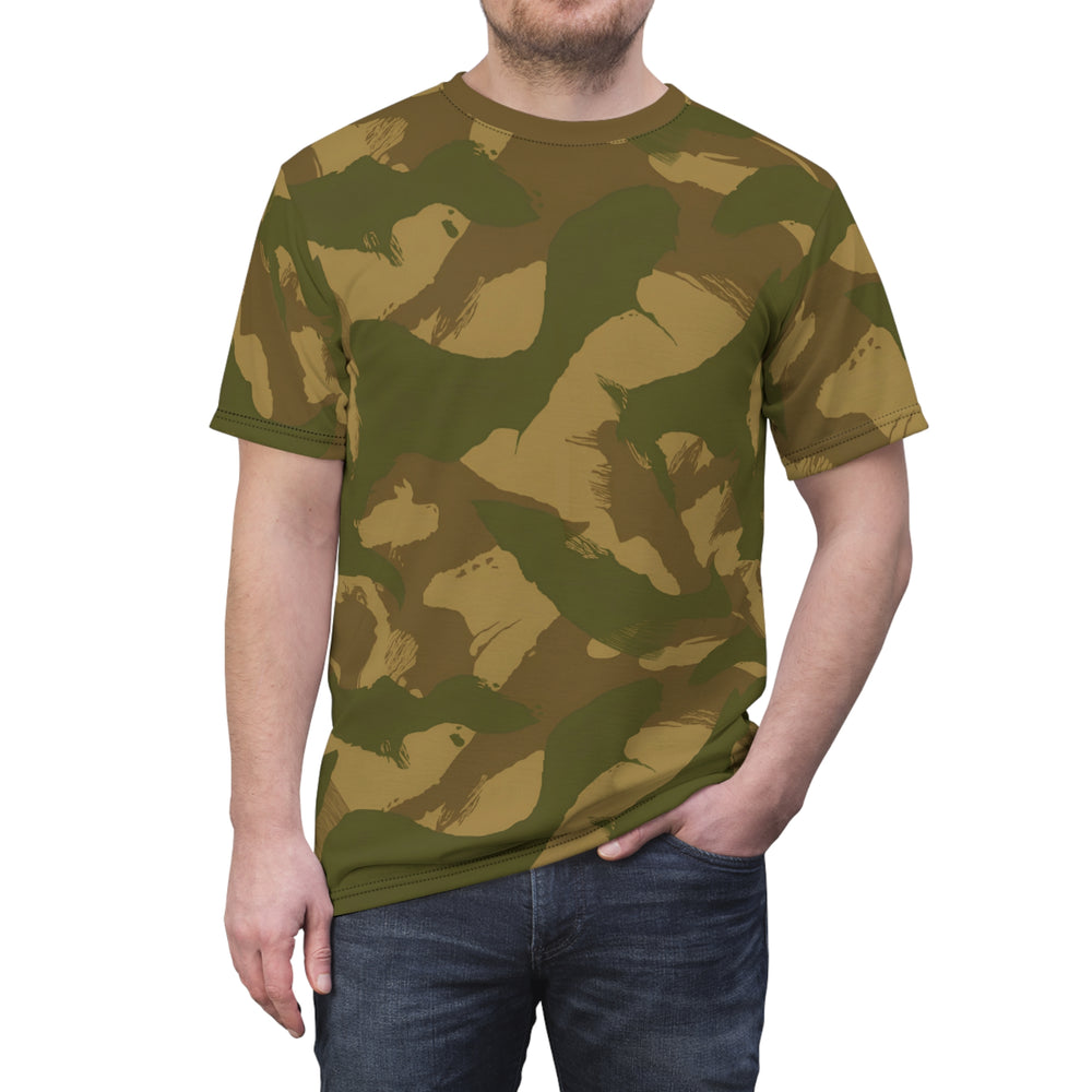 British Denison Airborne Camo Unisex Cut & Sew Tee