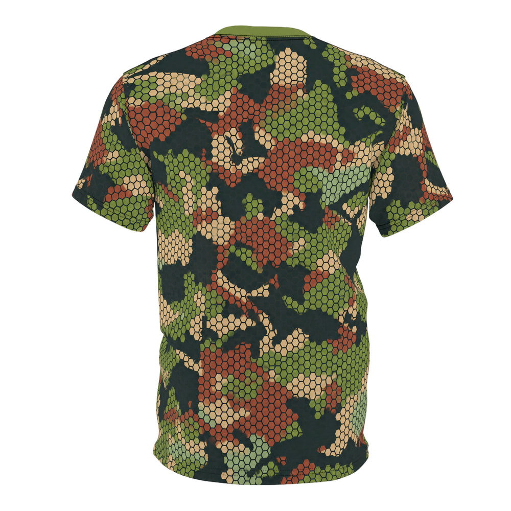 Colombian Chameleon Bicentennial Camo Unisex Cut & Sew Tee