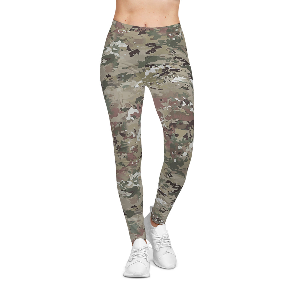 Scorpion Camouflage Women's Casual Leggings By Equippage.com