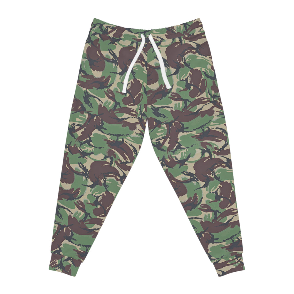 Portuguese Padrão Floresta Camo Camo Unisex Athletic Joggers