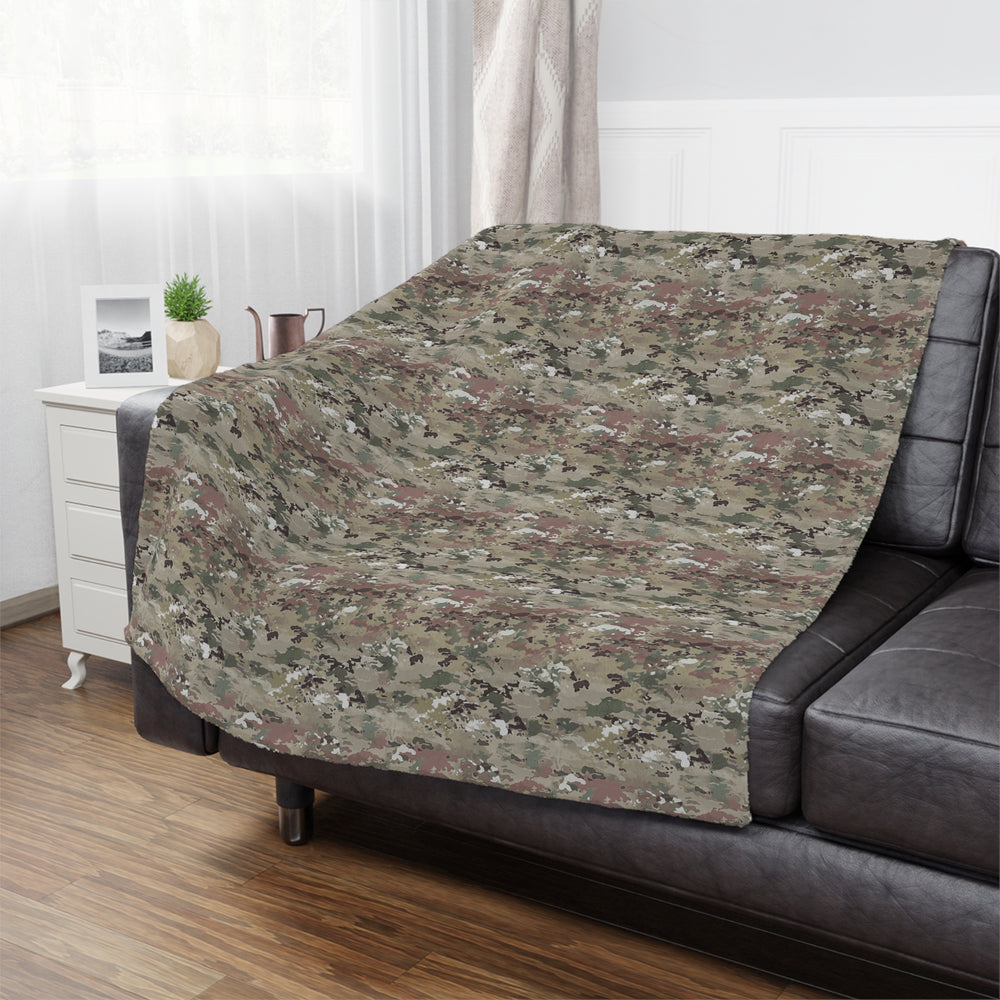 Scorpion Camouflage Microfiber Blanket By Equippage.com