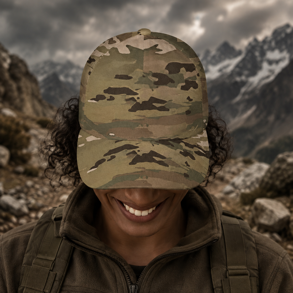 Scorpion W2 All-Over Print Peaked Cap With Box