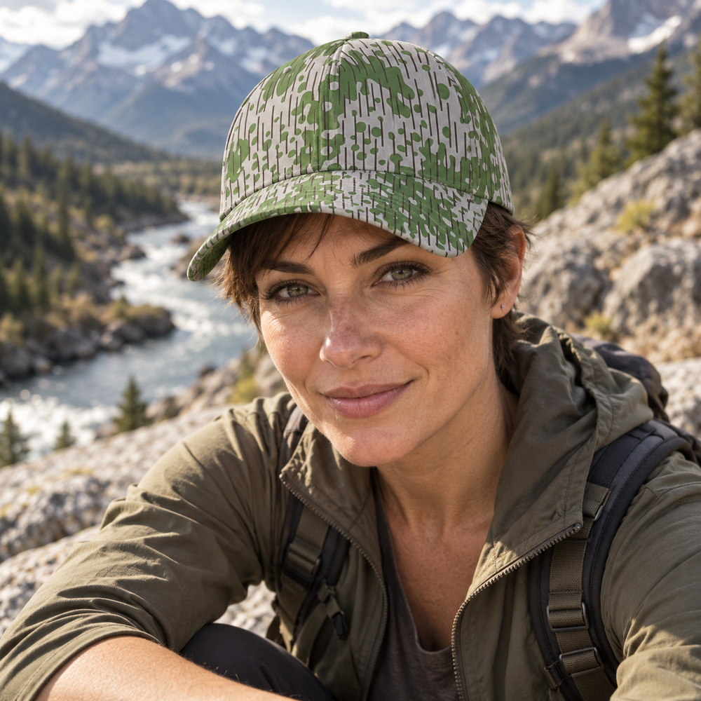 Bulgarian Frogskin Camo Peaked Cap With Box