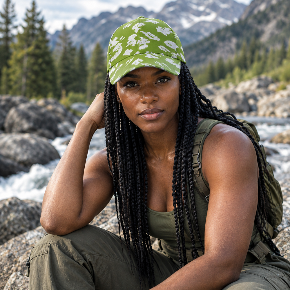 Russian Berezka Camo Peaked Cap With Box
