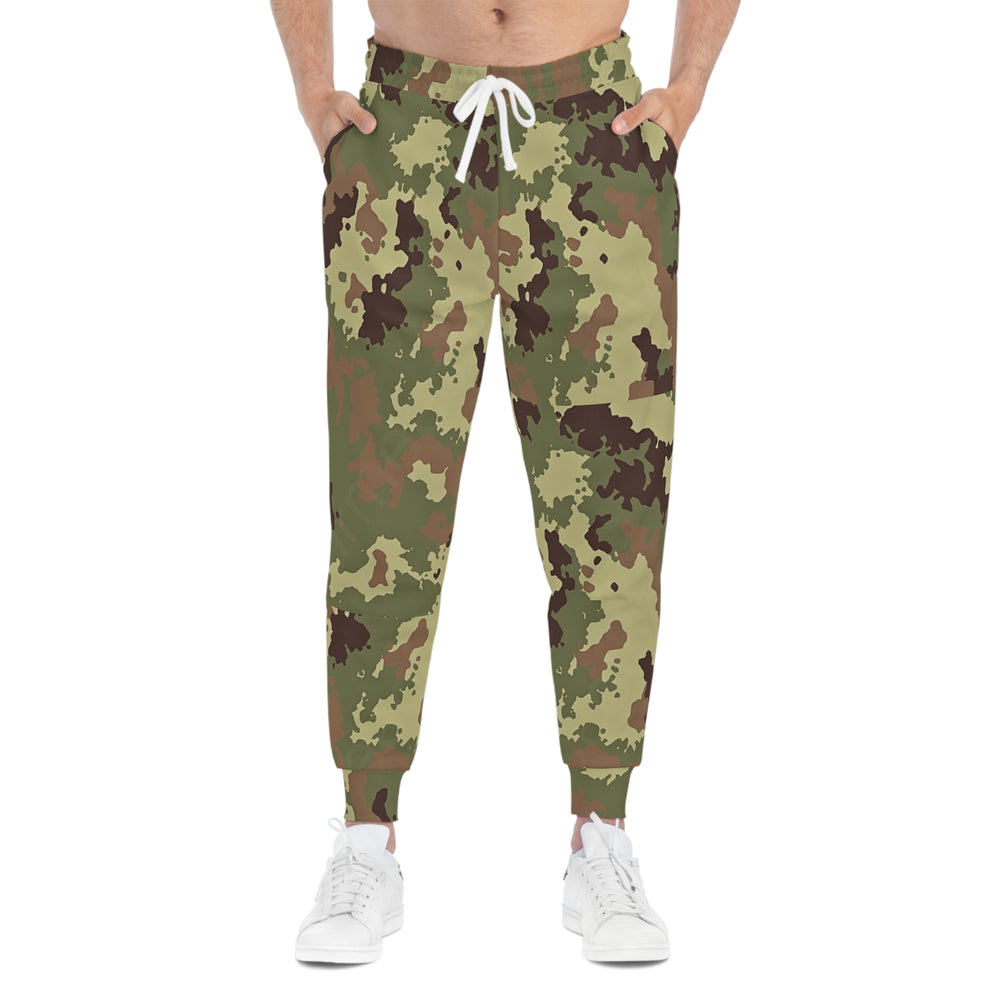 Italian Mimetico Vegetata (Vegetato) Camo Unisex Athletic Joggers