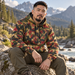 Swiss Taz 83 Alpenflage Camo Men's Thicken Pullover Hoodie - Equippage.com