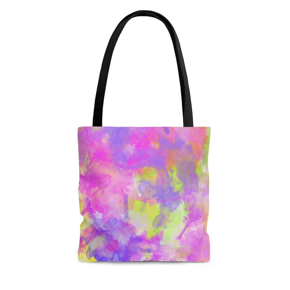 Water Color Neon AOP Tote Bag