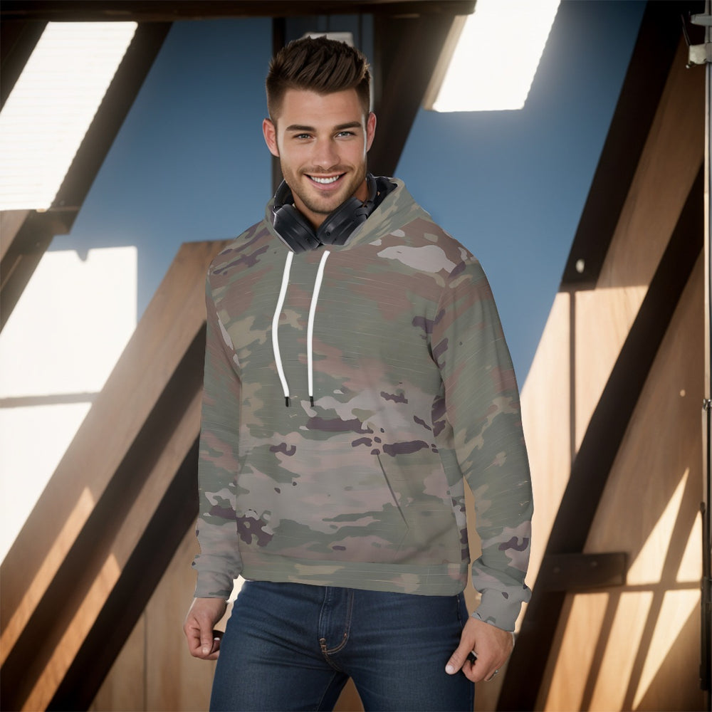 Scorpion Camouflage Men's Pullover Hoodie